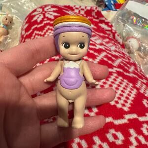 Authentic Sonny Angel Laduree Collection Christmas Ornament Macarn Violette 1